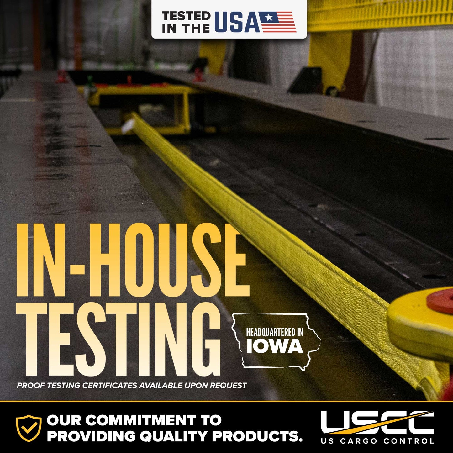 nylon slings tested in the USA for optimal quality