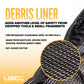 debris liner net for tools and small fragments