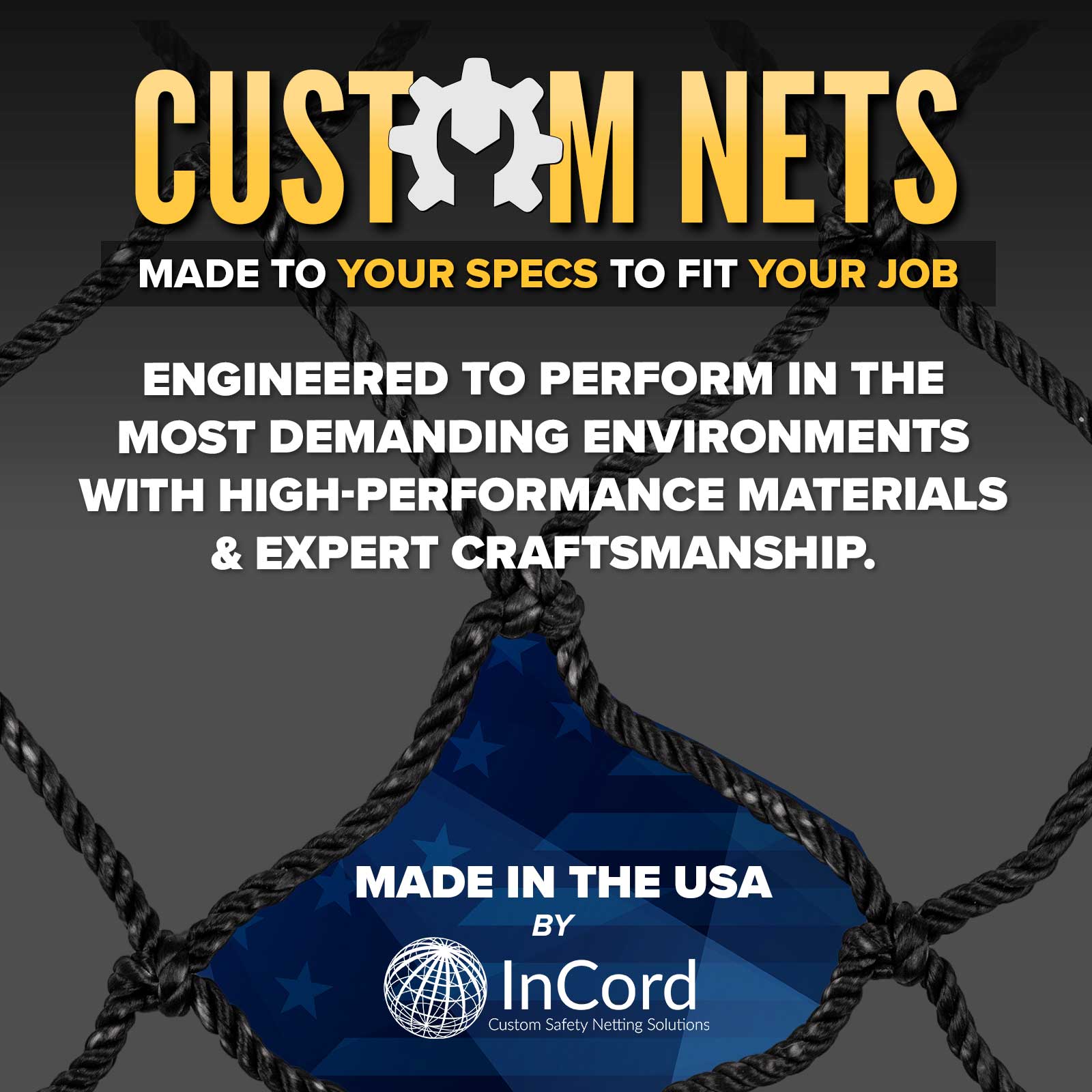 custom safety netting