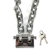 3/8" security chain and lock