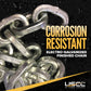 electro galvanized finish is corrosion resistant