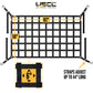 82" x 50" Long Bed Pickup Truck Cargo Net with Cam Buckles & S-Hooks