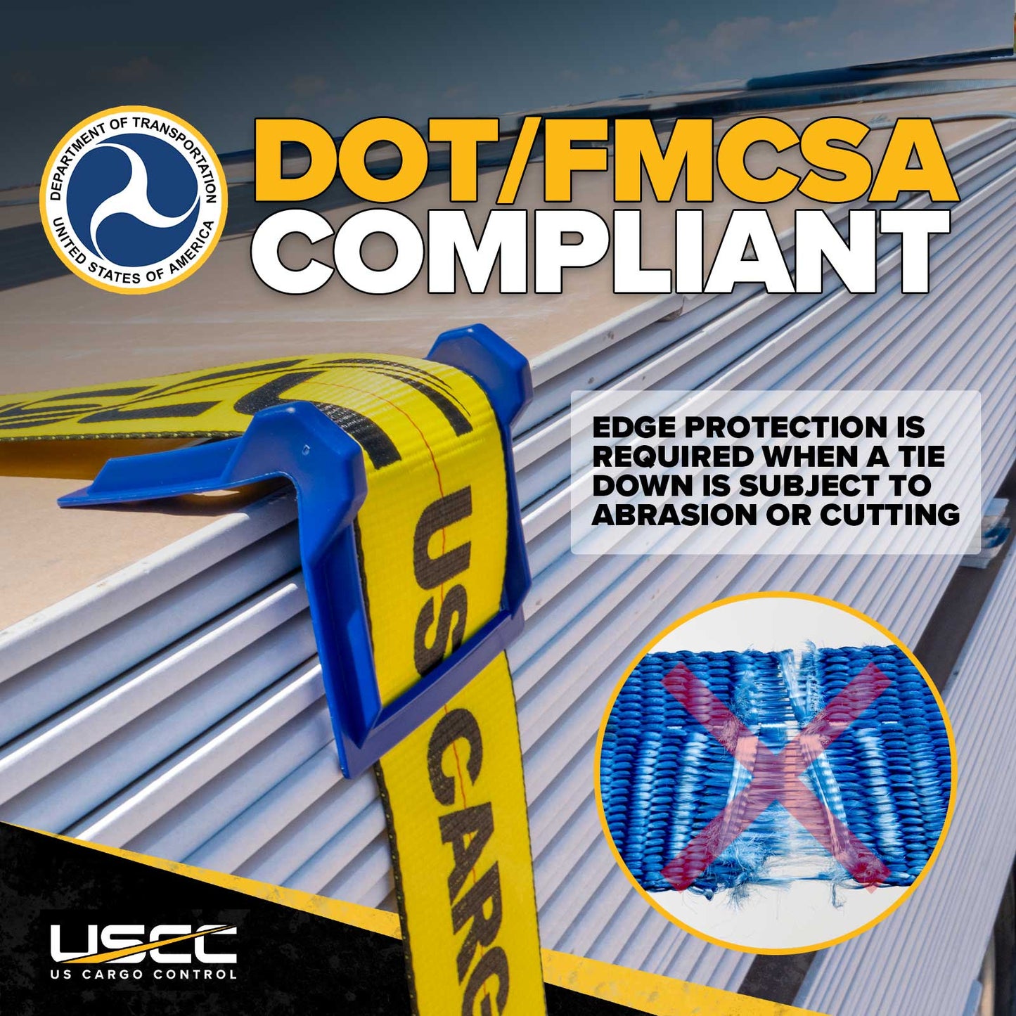 Plastic Corner Protector - Blue
