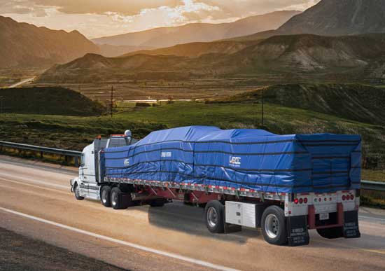 Quality Tarps from US Cargo Control | Material & Construction