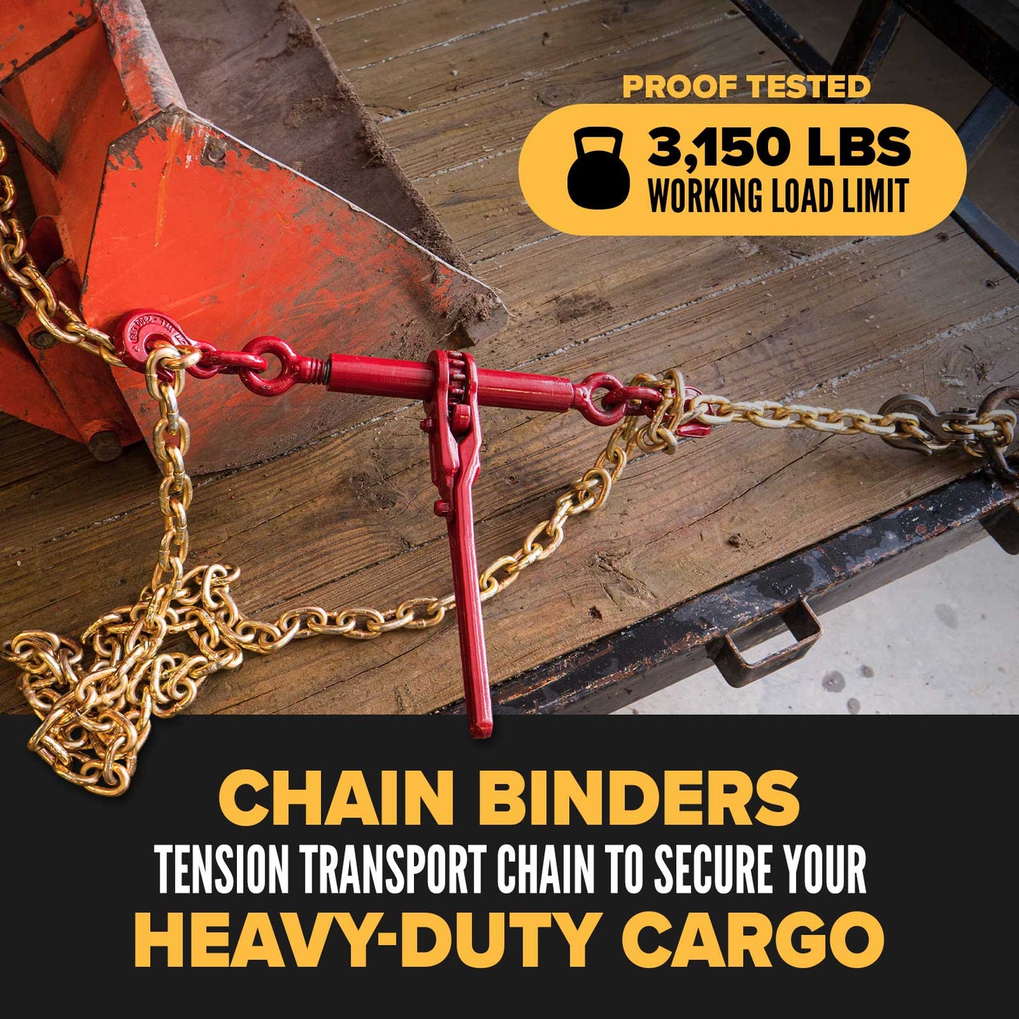 1/4" Ratchet Binder | 10-Pack