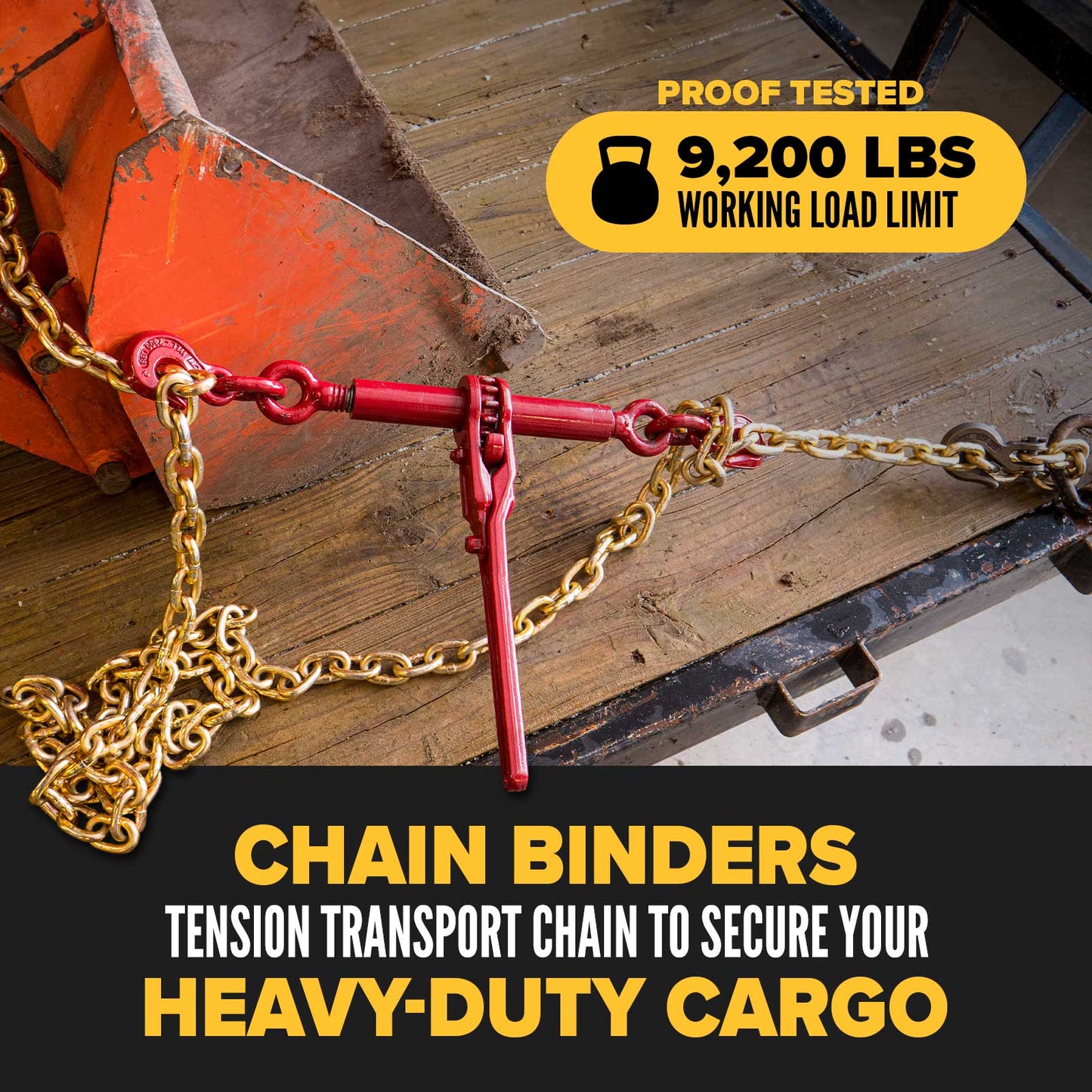 3/8" Ratchet Binder | 176-Pack (Pallet)