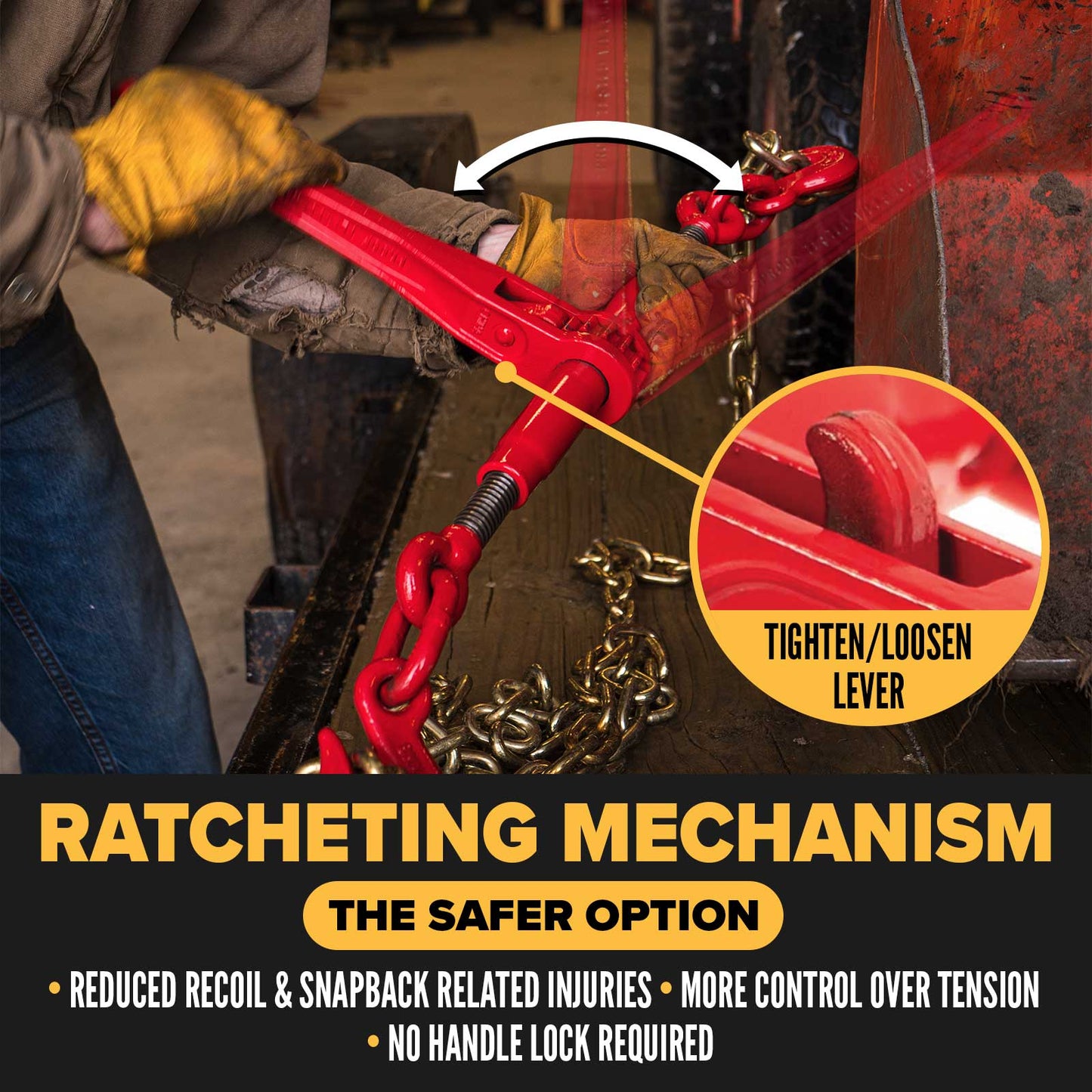 3/8" Ratchet Binder