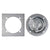 Bolt-On Recessed Swivel D-Ring Kit with Backing Plate - 6,000 lbs. BS
