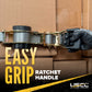1.5” x 16’ Retractable Strap with Spring E-Fittings - 4,000 lbs. BS