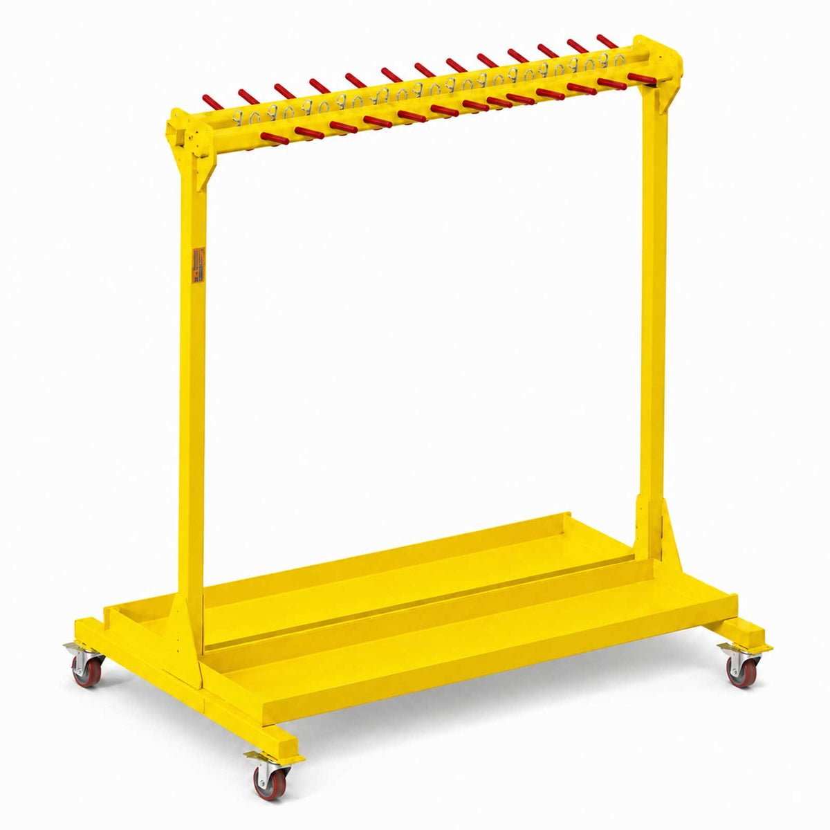 M&W Rigging Rack with Pins and Casters - 800 lbs. Capacity