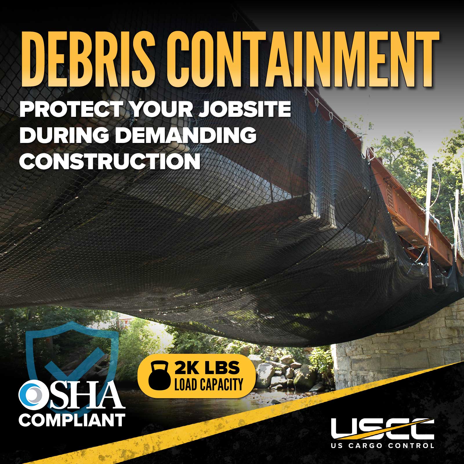 construction site debris containmnet