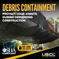 construction site debris containmnet