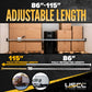 86" - 115" Round Tube Jack Bar - Steel