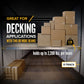 Aluminum Shoring Beam:  Extends from 92" - 102.9" - 4 Pack