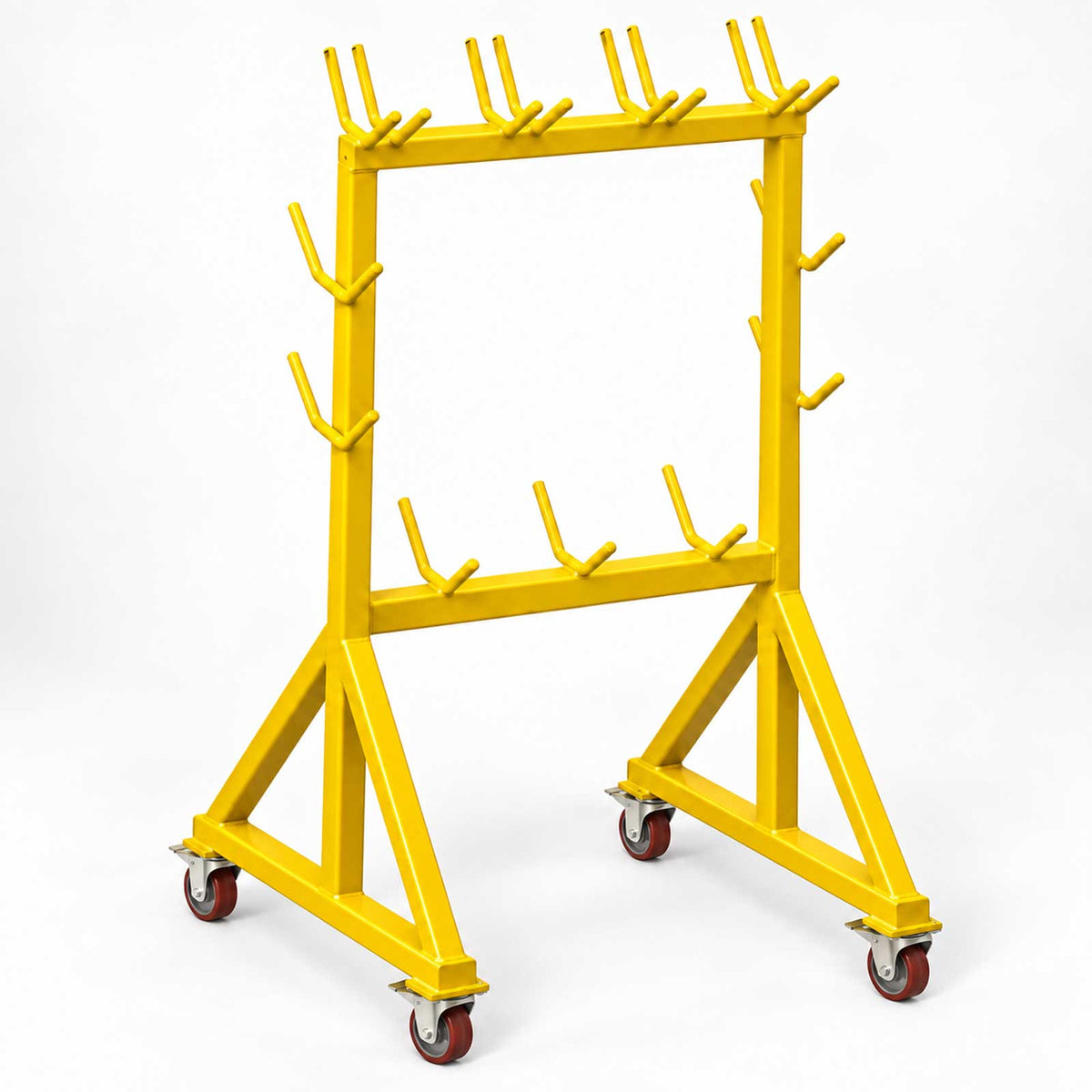 M&W 72" x 38" Single Frame Rigging Rack with Casters - 500 lbs. Cap.