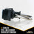 Single Stud L-Track Fitting w/ D Ring - Black - 4 Pack Image 2 of 8