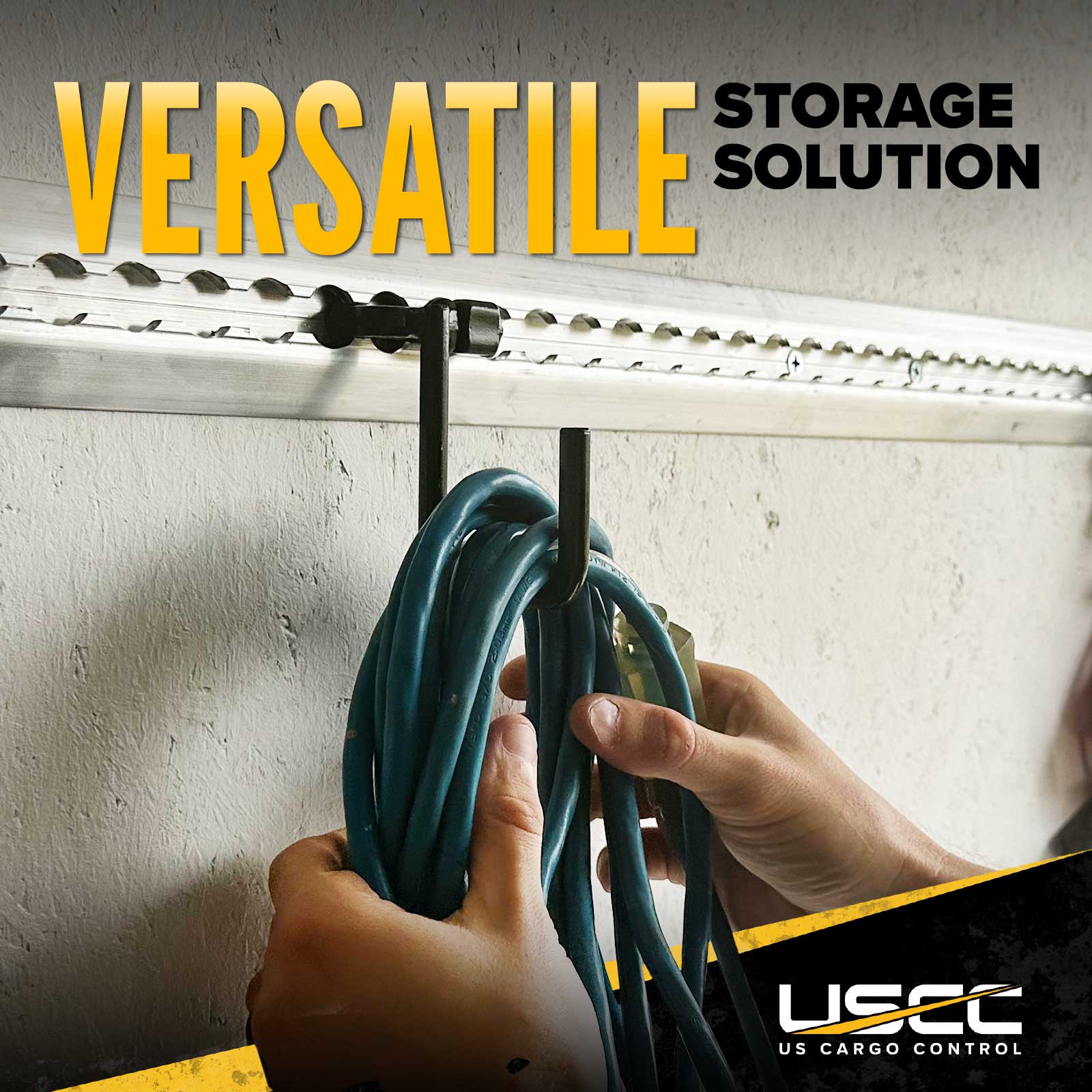 Small L-Track Hook | Compact L-Track Square Hook