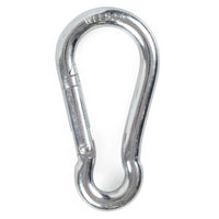 3-1/8" Length Snap Hook Carabiner - Zinc-Plated