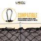 3-1/8" Length Snap Hook Carabiner - Zinc-Plated
