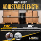 86" - 115" Square Tube Jack Bar - Steel