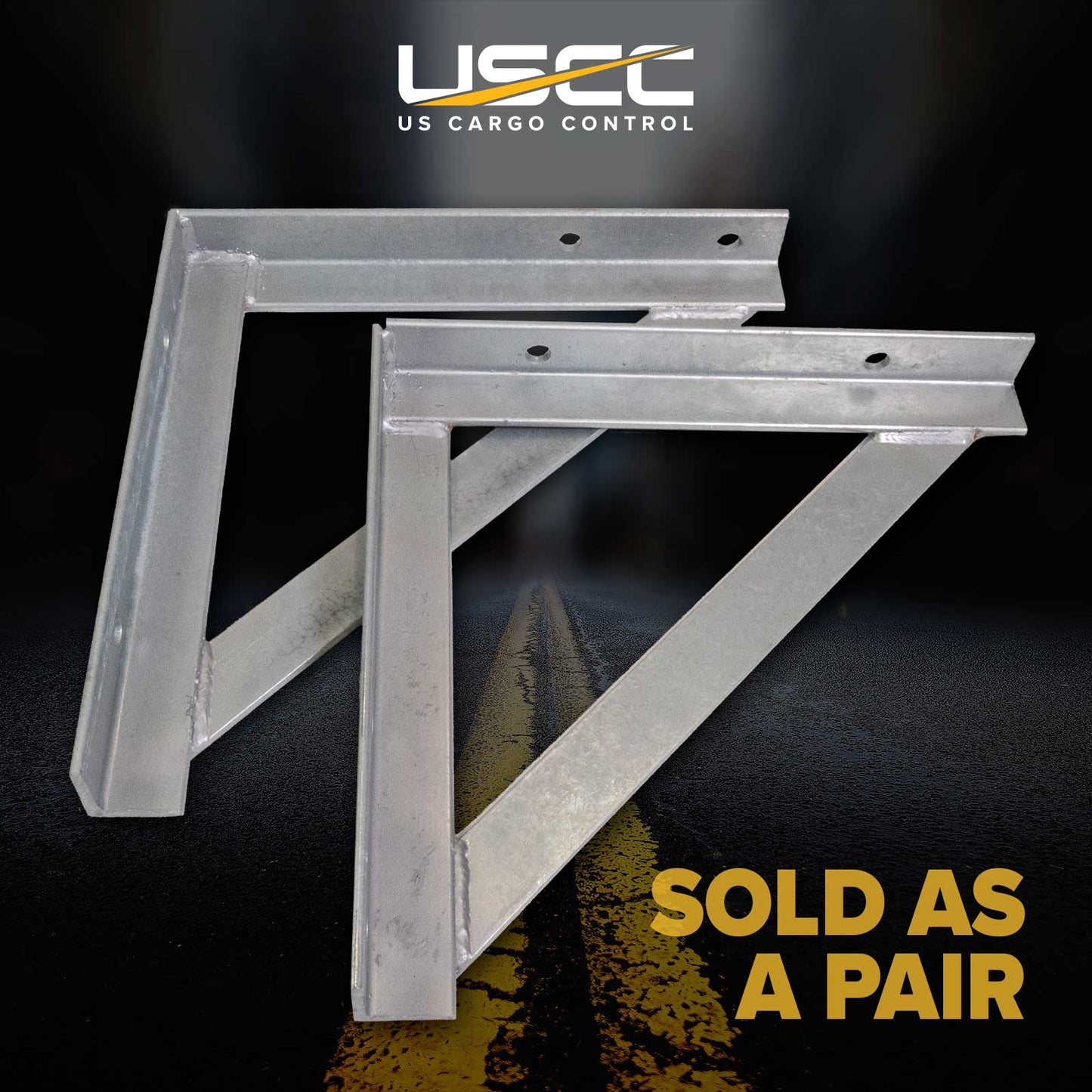 Sturdy-Lite Underbody Box Bracket 17" x 17" | Set of 2