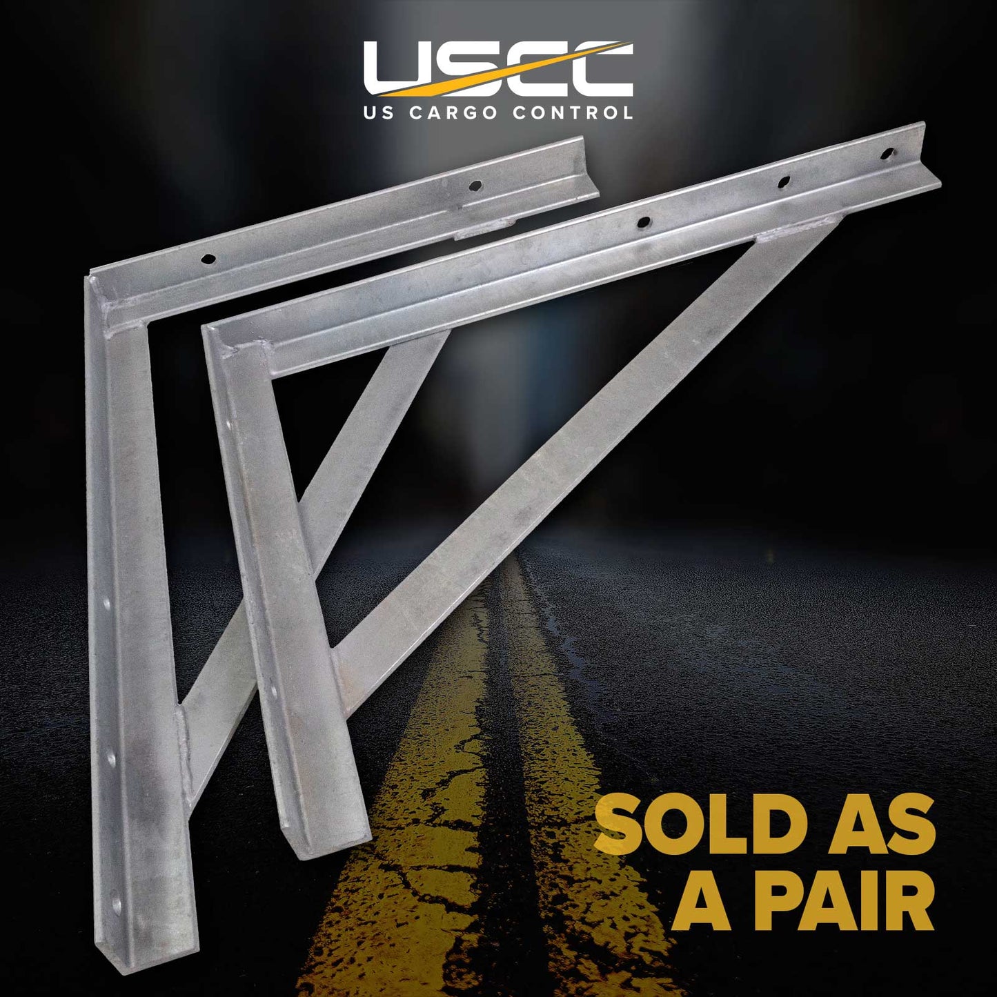 Sturdy-Lite Trailer Box Bracket 30" x 22" | Set of 2