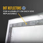 68" x 80" 3-Door Split Enclosed Headache Rack | Bar Window