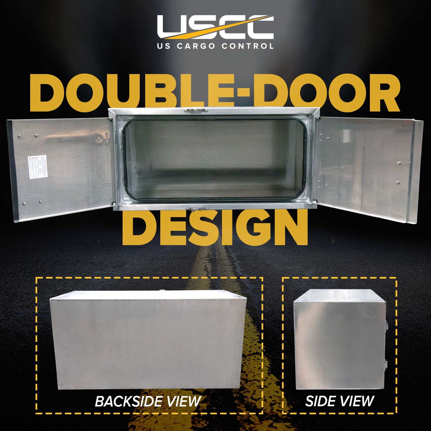 Sturdy-Lite Flush Door Toolbox 24" x 24" x 48"