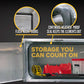 Sturdy-Lite Flush Door Toolbox 24" x 24" x 60"