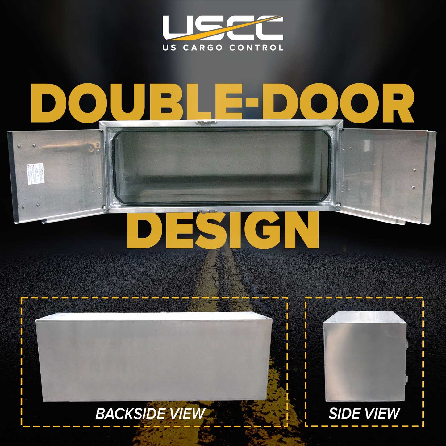 Sturdy-Lite Flush Door Toolbox 24" x 24" x 60"