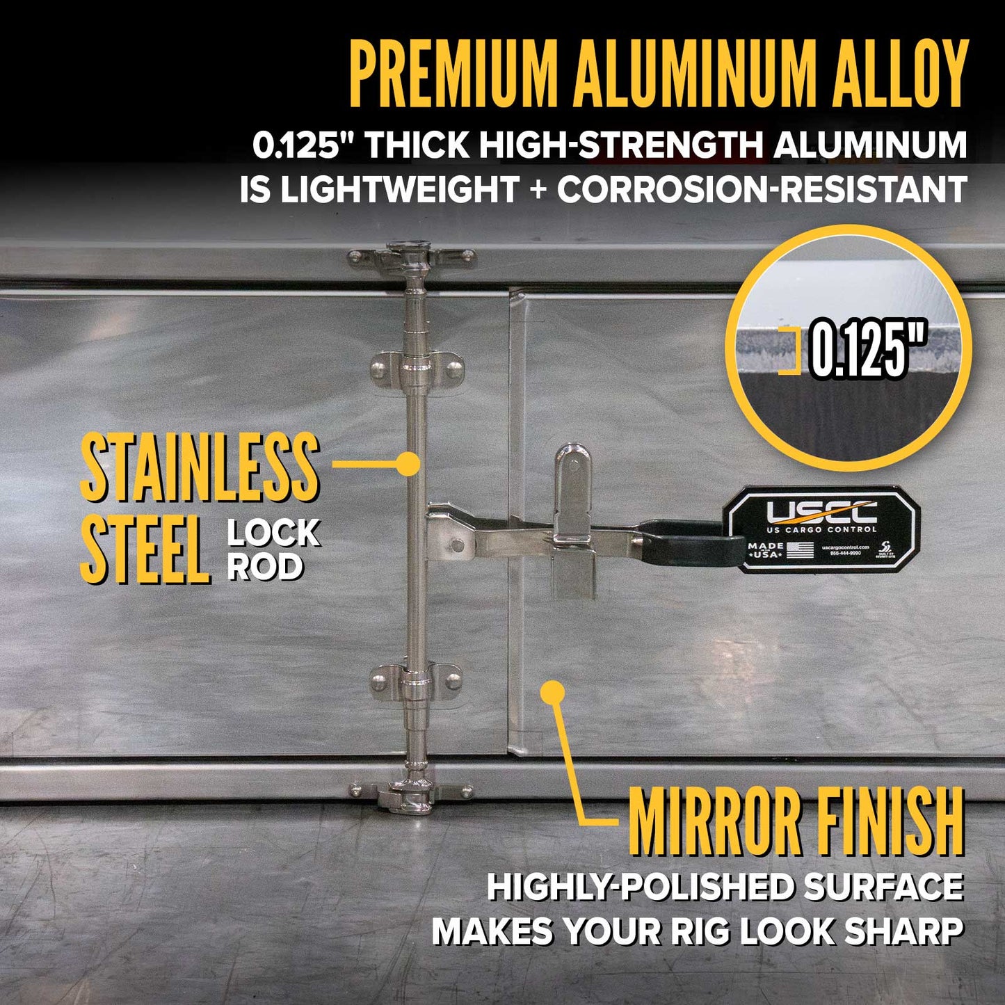 Sturdy-Lite Flush Door Toolbox 24" x 24" x 60"