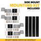 68" x 80" 3-Door Enclosed Headache Rack | Side Mounting Kit