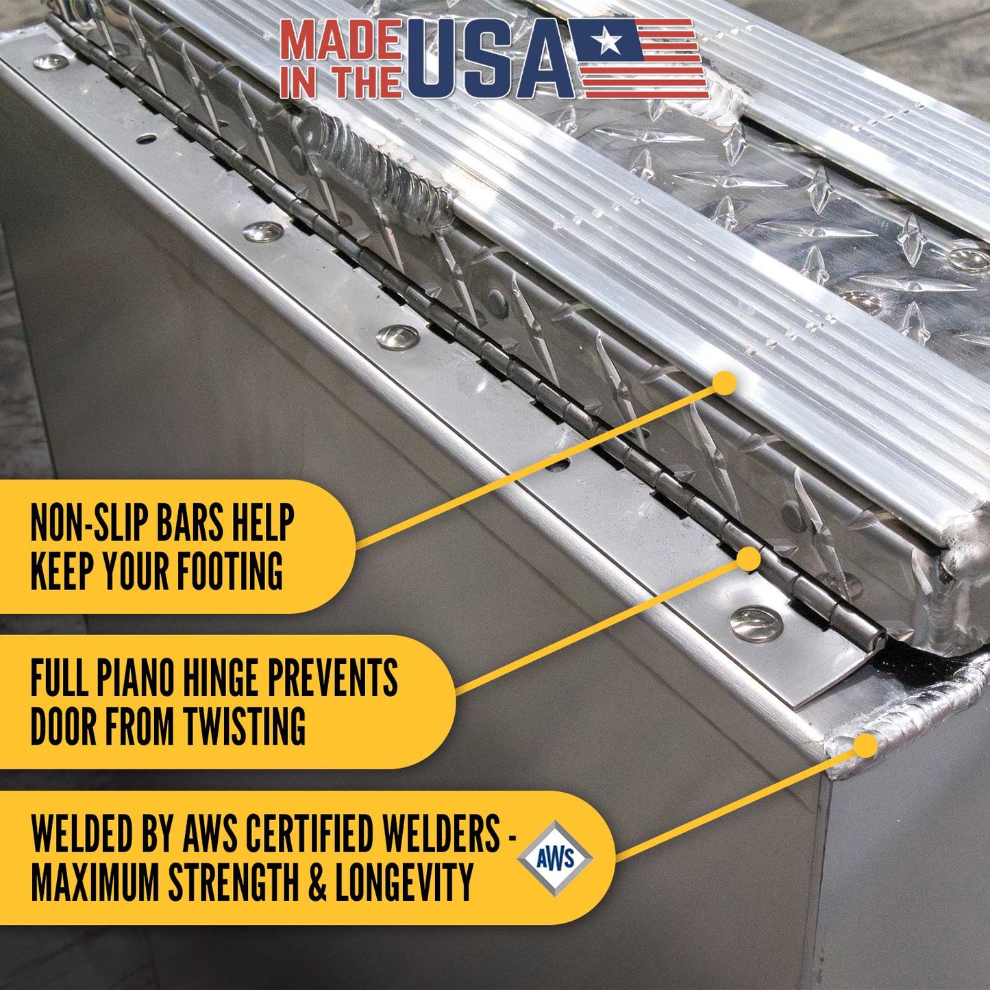 Sturdy-Lite Gator Semi Truck Step Box 22" x 28" x 12"