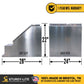 Sturdy-Lite Gator Semi Truck Step Box  22" x 28" x 24"