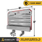 68" x 80" Semi Headache Rack | Full Tray & 2 Chain Hangers | Straight Frame Mounting Kit