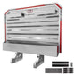 68" x 80" Semi Headache Rack | Full Tray & 2 Chain Hangers | Straight Frame Mounting Kit