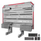 68" x 80" Semi Headache Rack | 2 Half-Trays & 2 Chain Hangers | Straight Frame Mounting Kit