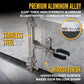 Sturdy-Lite Double Mirror Underbody Toolbox 18" x 18" x 60"