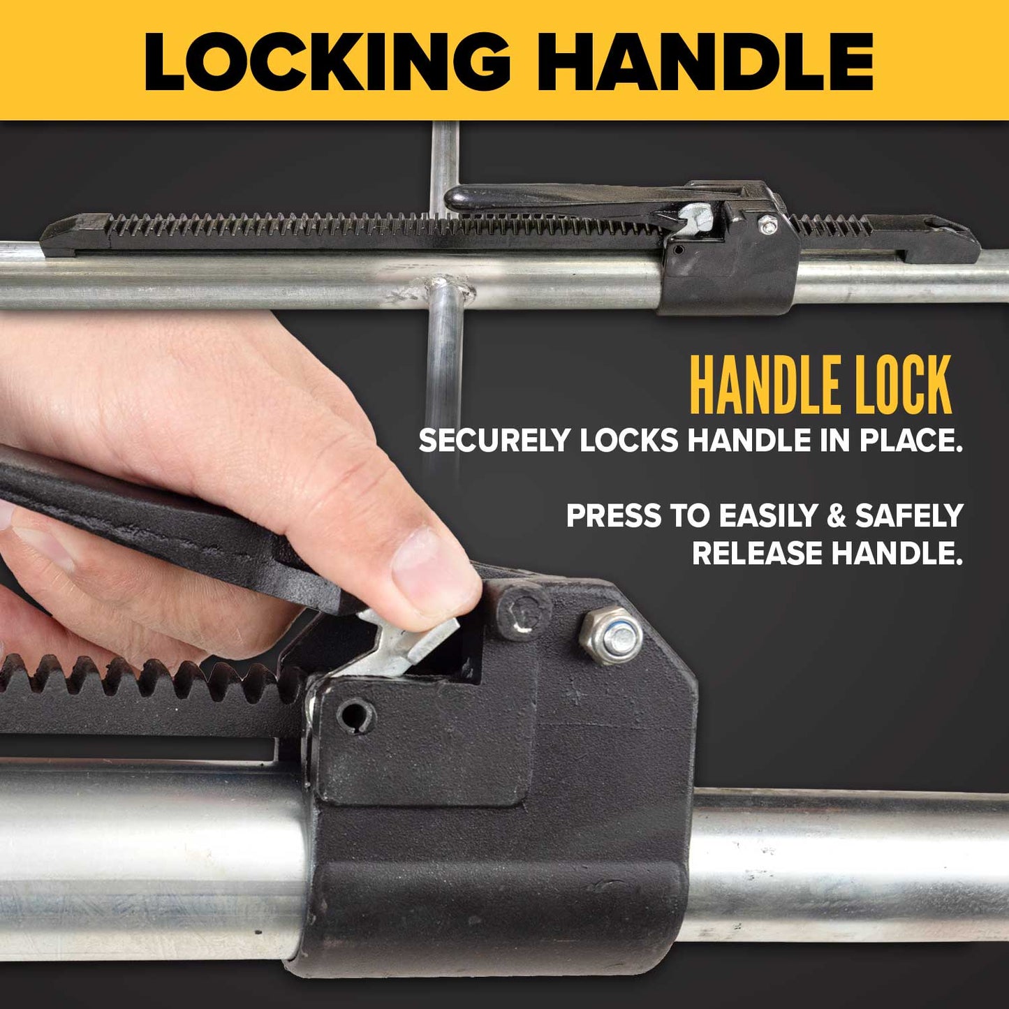 Truck Cargo Bar with Cargo Restraint Hoops