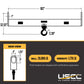 M&W 16464 twin hoist lifting beam specs