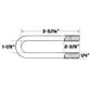 3/4" Round Pipe U-Bolt