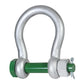 1-1/4" Van Beest Green Pin® Bolt Type Wide Mouth Towing Shackle | G-4263 - 9.5 Ton primary image
