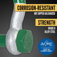 1" Van Beest Green Pin® Bolt Type Anchor Super Shackle | G-5263 - 12.5 Ton shackle construction
