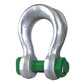 Van Beest Green Pin Bolt Type Wide Body Sling Shackle | P-6033 - 1000 Ton primary image