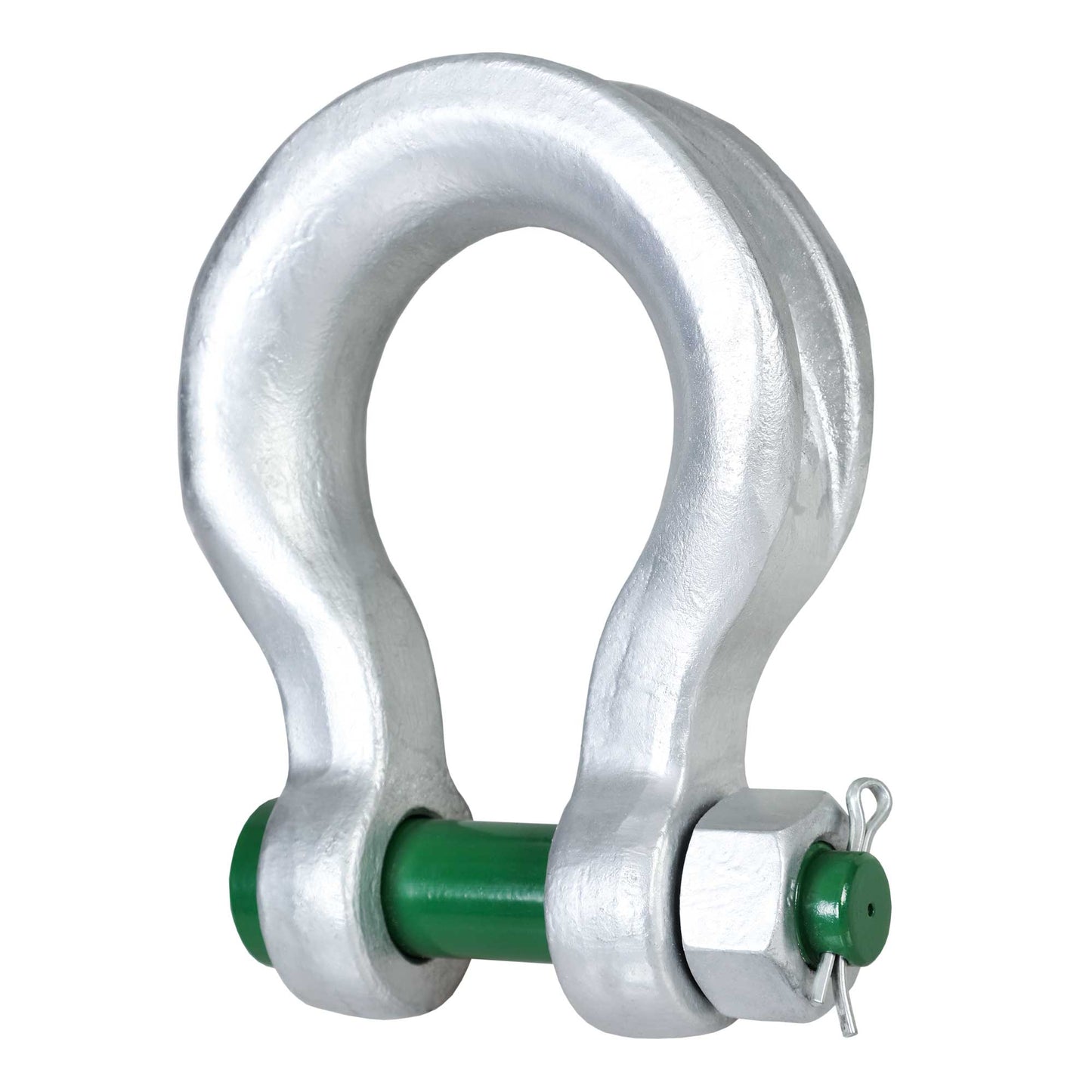 Van Beest Green Pin Bolt Type Wide Body Sling Shackle | P-6033 - 18 Ton primary image