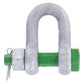 1-3/8" Van Beest Green Pin® Bolt Type Chain Shackle | G-4153 - 13.5 Ton rear view