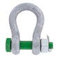 1-3/4" Van Beest Green Pin® Bolt Type Anchor Shackle | G-4163 - 25 Ton primary image