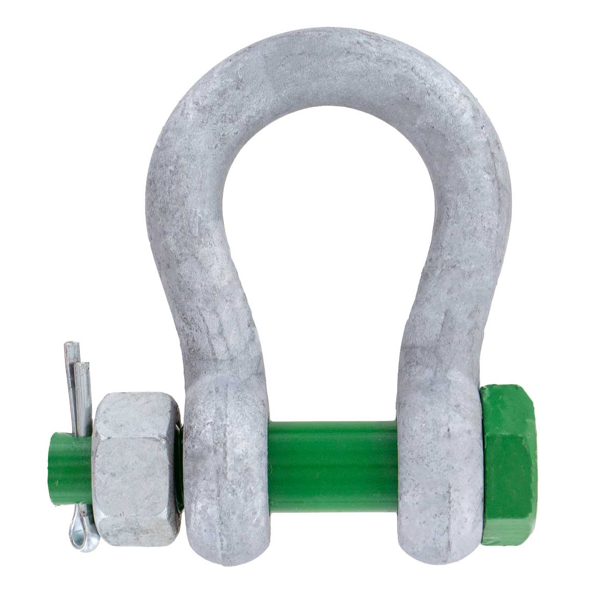1-3/4" Van Beest Green Pin® Bolt Type Anchor Shackle | G-4163 - 25 Ton rear view