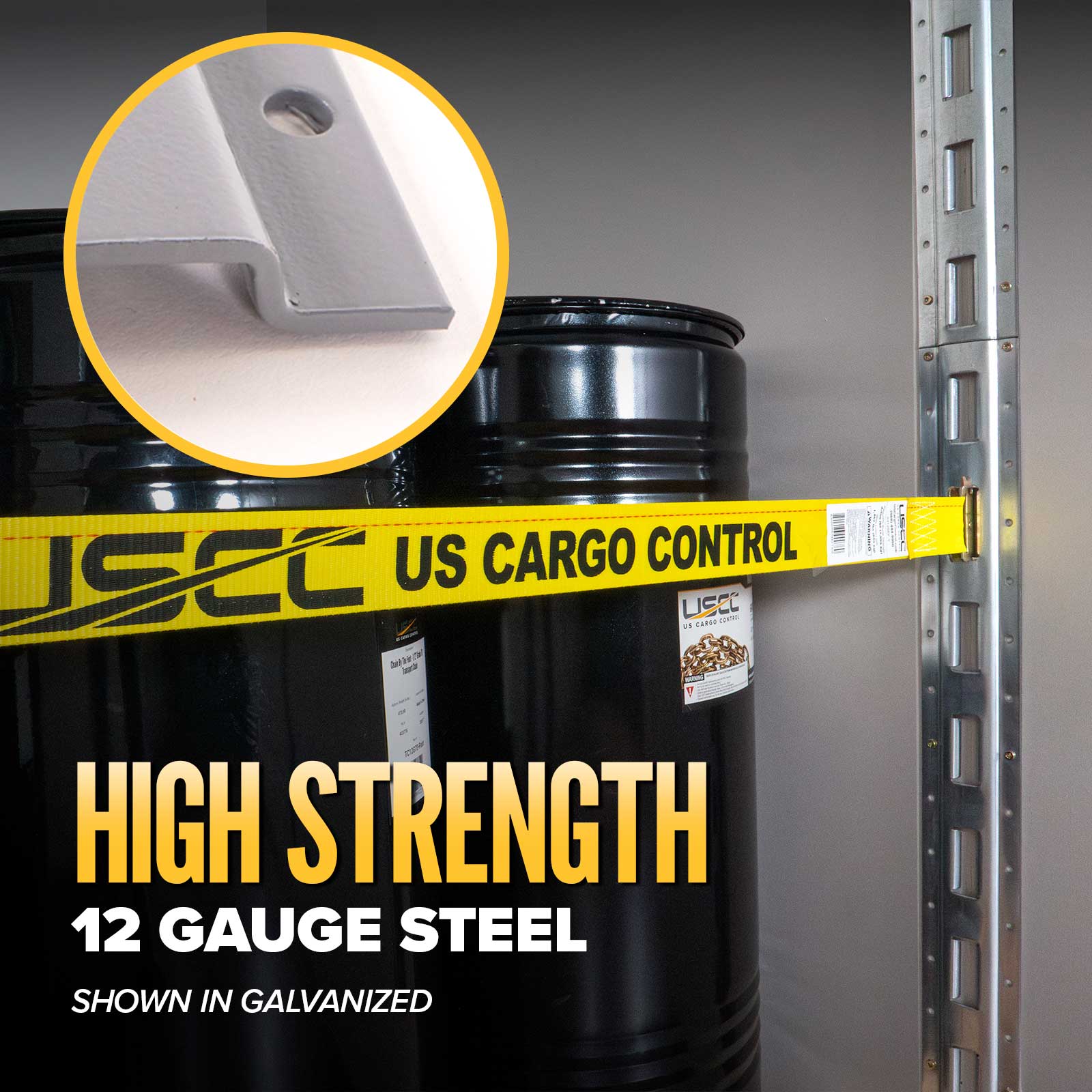 vertical e track is compatible with all e track fittings