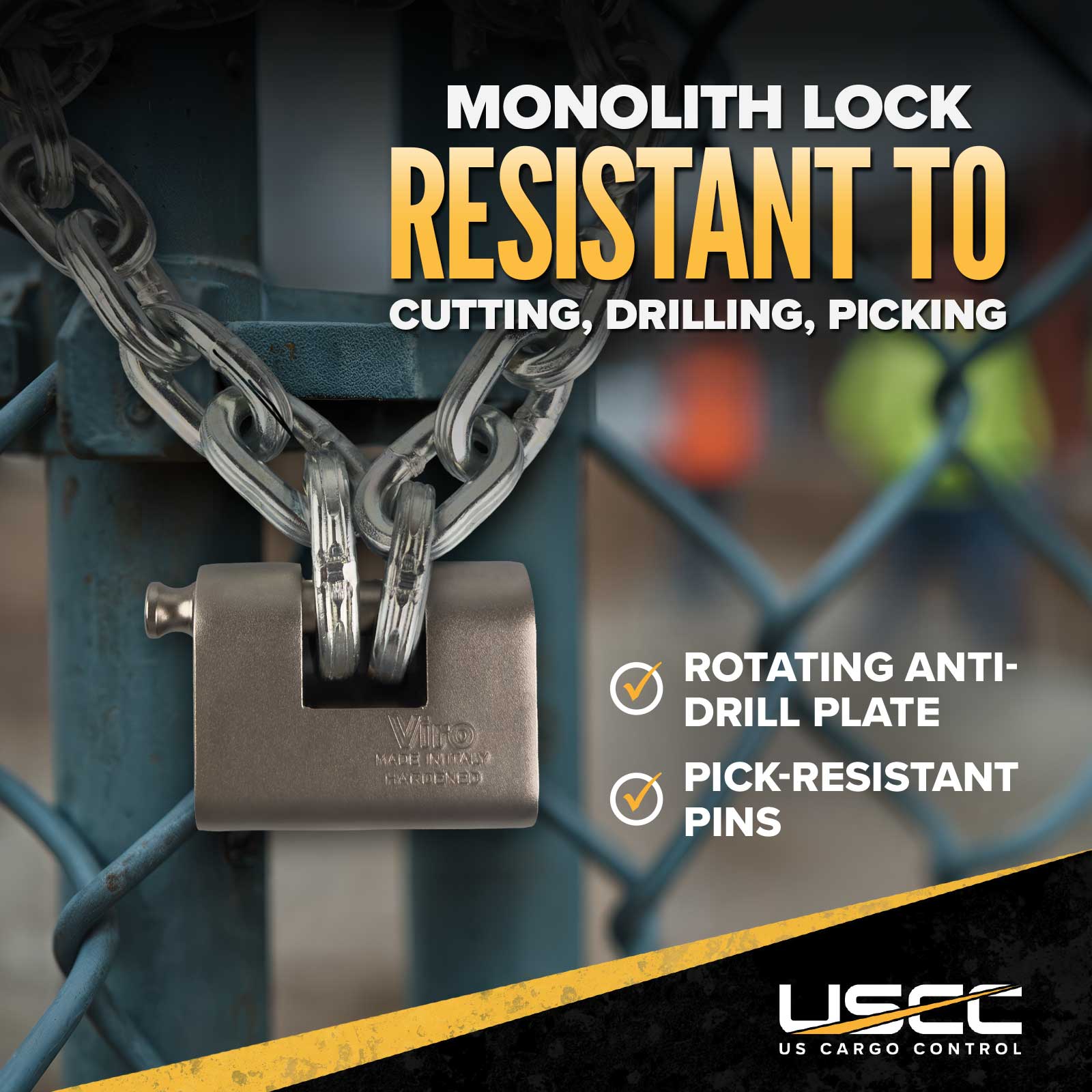 locks resistant to cutting, drilling, picking